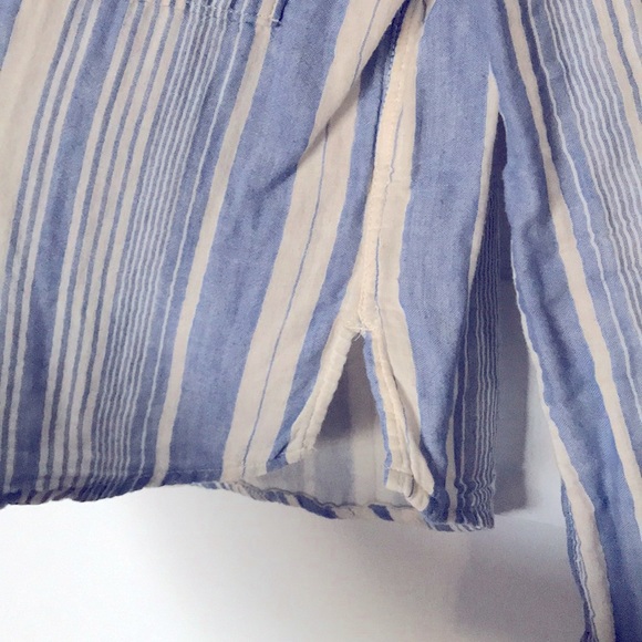 Rag & Bone Cropped Gauzey Button Down - Picture 7 of 11